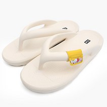140g 가벼운 무게 EVA 소재 쪼리 슬리퍼 플리플랍 BT21 라벨 플리플랍