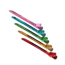 DDY 엠플렉스 업스타일 커트핀셋 칼라/클립, 빨강, 1개