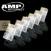 Tyco_AMP_CAT.5e_RJ-45_플러그_(100개입_BOX타입) BF73, 상세페이지 참조