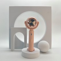 시즈모 휴대용선풍기 냉손선풍기 미니냉풍기, 살몬핑크