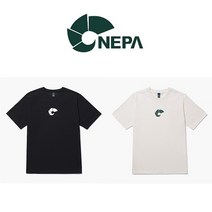 네파 공용 C-TR 루즈핏 오리진 로고 에센셜 반팔티_7HD5374