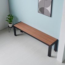 야외정원 원목 디오 2인 등무 야외벤치의자B, 오크