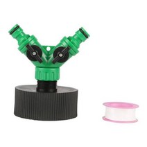 IBC 탱크 캡 약품 공업용 나사 퀵 커넥터 어댑터 탭 교체 밸브 피팅 정원 관개 파이프 세트, Multicolor 2