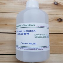 오피스안&컴사이언스 포도당용액-1% 5% 10% 화)450ml 시약, 1ml