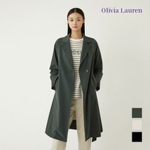 올리비아로렌 페미닌볼륨트렌치코트_VOCEBYS2131
