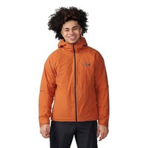 Mountain Hardwear 남성용 표준 스트레치 오조닉 단열 재킷 데저트 레드 스몰