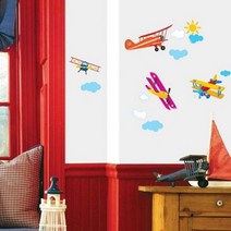 기타 바보사랑[케이알인터내셔날]테마 데코 스티커 하늘을 품은 아이방 자녀방 꾸미기 데코시트지 26종, 옵션:선택3_KR-0079