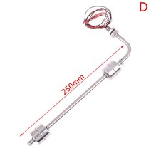 플로트스위치 30 스타일 45-400mm 스테인레스 스틸 플로트 스위치 탱크 액체 수위 센서 더블 볼 풀 플로우, 27 N27