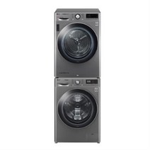 트롬 LG 세탁기 F12VVA + 건조기 RH9VV 12kg + 9kg 방문설치 1등급, 모던 스테인리스, FX23EN-2G