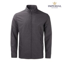 [임페리얼] [임페리얼] 남성 써커 프린트 점퍼 다크그레이 (ITZ630137)