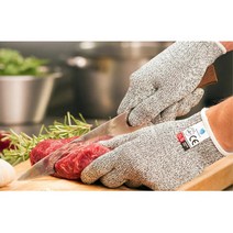 손가락 절단 베임방지 부위손질용 정육장갑 고열용