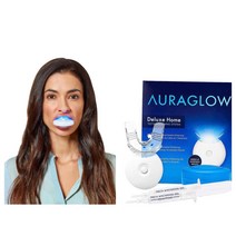 AuraGlow Teeth Whitening Kit/35% Carbamide Peroxide Gel 20+ Whitening Treatments(2) 10mL Whitening, AuraGlow Teeth Whitening Kit