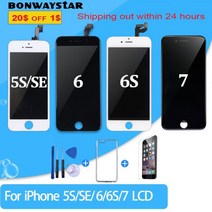 AAA + + + LCD 디스플레이 아이폰 6 6S 7 8 X 디스플레이 터치 스크린 교체 디지타이저 어셈블리 아이폰 5 5S SE 6 6S 7 LCD 화면, For 8 plus White_22