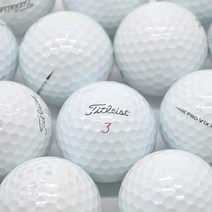 타이틀리스트 Pro v1x 화이트 A- 등급 10알 골프공 필드용