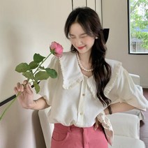 빨간풍선 윤미라 나공주 셔츠 블라우스 스타일 옷 의상 패션