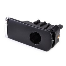 A4 B6 B7 2002-2007 8E1857131 자동차 글러브 박스 뚜껑 손잡이 열림/잠금 풀러 글러브 박스 풀 커버, 블랙 구멍