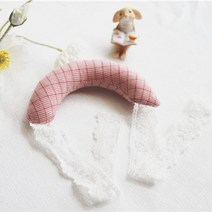 아기 사두증 사경 교정 수면 자세 쿠션 베개, 블루 싱글+포켓4