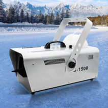 스노우머신 1500w 제설기 스노우액 내리는효과 인공눈, 듀얼 컨트롤 1500W 눈송이 머신