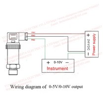 0-10V RS485 스테인레스 스틸 압력 트랜스미터 M20 * 1.5 센서, 한개옵션1, 04 0-30Kpa