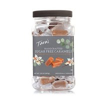 Taras All Natural Handcrafted Gourmet Caramel: 작은 배치 주전자 요리 크림 개별 포장 무설탕 20온스, 캐러멜_1.25파운드(1팩)