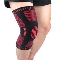 무릎 팔꿈치 보호대 1pc 무릎 패드 중괄호 스포츠 지원 Kneepad 남성 관절염 수호자 압축 슬리브, 01 버건디_01 M