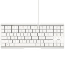 Cherry MX 3.0S TKL 매트 갈축 유선키보드, 화이트, 텐키리스