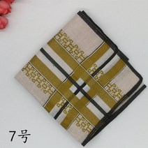 라이팡팡 5매 소포 구식 순면 남성 손수건 중년 면 손수건 여성 노인