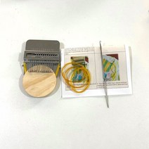 배틀직조기 미니베틀 위빙틀 키트, 12 바늘, 1개