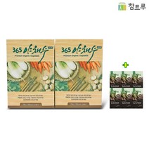 참트루 365야채수 주전자용 큰티백 15g 2박스(20팩)+참든유기농야채수 6포증정