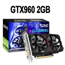 SZMZ-새로운 비디오 카드 오리지널 NVIDIA Geforce GTX 960 2GB 4GB GDDR5 128 비트 그래픽 카드 GTX960 게임 GPU 비 gtx 750 105, GTX960 2GB