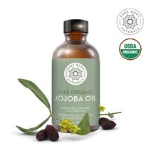 퓨어바디 내추럴스 유기농 호호바 오일 120ml 비정제 냉압착 순도100%