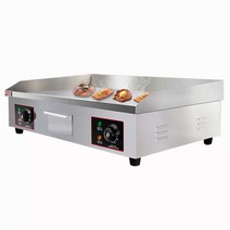 업소용 대형 프라이팬 가정용 호떡장사 소형 노점, (전기1.5KW) 818B 철판30x36
