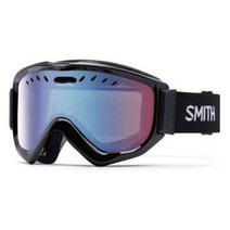 스미스 Knowledge OTG Black Blue Mirror 스키 고글s Large Fit Eyeglass Compatible