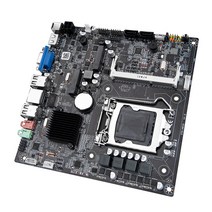 미니피시 서버 호스팅 소형 SZMZ ITX H61 미니 PC 키트 코어 i3 3240 CPU DDR3 RAM 8GB MSATA SSD 256GB H61D 베이스 플레이트 LGA, [01] 마더 보드