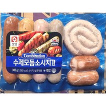 사조 오양 수제모듬소시지2 385g 가정용 식당 식자재 식료품 식품 식재료 식자제