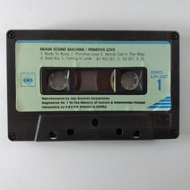 (중고 카세트 테이프)(케이스 없음) MIAMI SOUNG MACHINE PRIMITIVE LOVE. CONGA