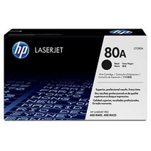 HP Laserjet Pro 400 M401dw 정품토너 검정 CF280A 2 700매 NO.80A 사용 가능기종 M401dne M401d M401dn M401n, 1개