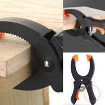 목공용 핸디 클램프(24CM) 실험실소모품 C형클램프 크램프