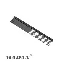 마단 미니콤 소형콤 페이스콤 Madan Face Comb Mini Comb 강아지빗 일자빗, 13cm 블랙 미니콤 M130B Black