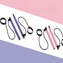 매직스틱 그립바 웨이트바 탄성 튜빙 밴드 운동 스틱 헬스고무밴드, 퍼플