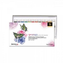알파 염색물감 7.5ml 12색다이론 염료 다이물감 패브릭물감 염색, 본상품