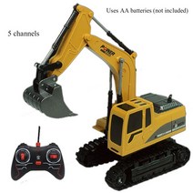 IOTPN RC 트럭 중장비 124 원격 제어 굴삭기 불도저 장난감 엔지니어링 자동차 전기 크레인 덤프 소년 아이 선물, [03] C