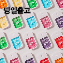 손소독제 휴대용 레인보우 세니타이저 미스트1+1 의약외품 스프레이형, 그린, 그린