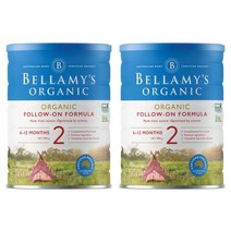 Bellamys 벨라미스 2단계 분유 (6-12개월) 900g 2개