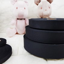 어나더리본 블랙 북골직 리본끈25mm~70mm 5마, 40mm