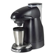 Black & Decker HCC100 홈 카페 싱글 서브 커피 브루잉 시스템 블랙