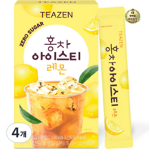 라이브잇 티젠 홍차 아이스티 레몬, 8개, 10개입, 5g