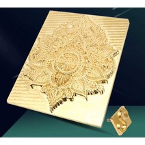 금박 각인기 로고 공방 열전사 프린팅 프레스 금형, 12mm 구리 몰드