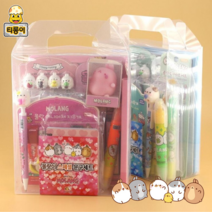 초등학교 1학년준비물 예비초등선물 몰랑이 문구세트 남아 여아 새학기 입학선물 초1 초4, 여아용