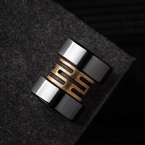 LAUTIE 티타늄 합금 지르코늄 나이프 비즈 서바이벌 파라코드 EDC 장식 액세서리, 04 Zi and Brass